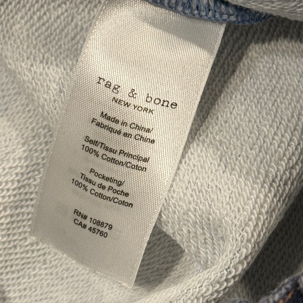 Rag & Bone Miramar Wide Leg Track Jeans Striped Sz XS - Picture 7 of 16